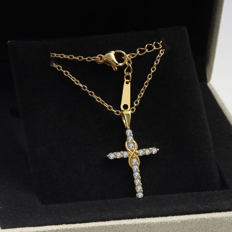 The Infinity Cross Necklace